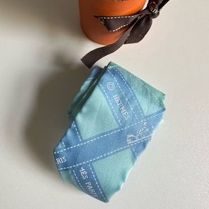 Authentic Hermes Silk Tie (Twilly)